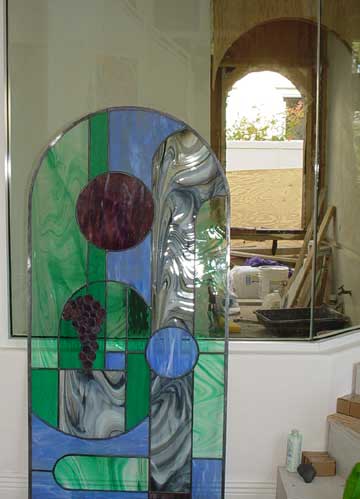 stained glass window