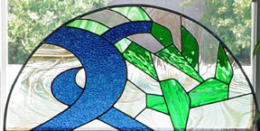 stained glass window