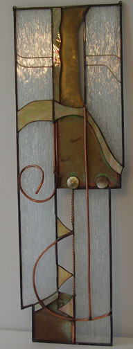 stained glass abstract