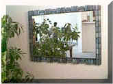 stained glass mirror