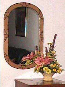 Stained Glass Mirror