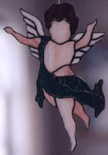 Stained Glass Cherub