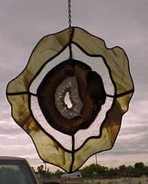 abstract with stone
