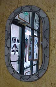 stained glass mirrir
