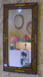 stained glass mirror