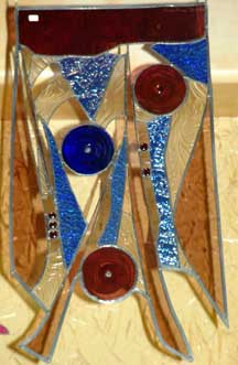 stained glass abstract