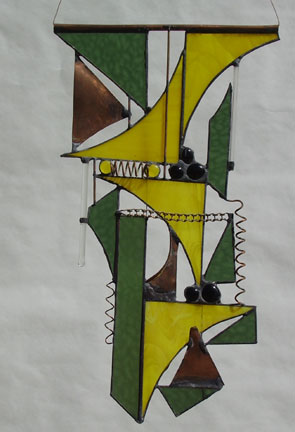 stained glass abstract