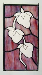 stained glass strawberries