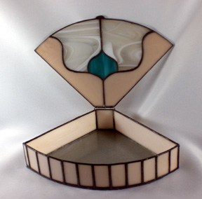 stained glass box