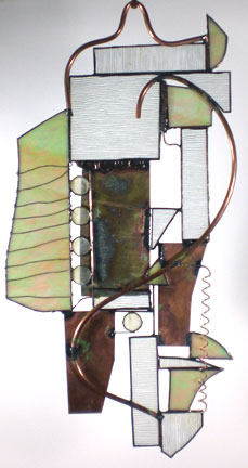stained glass abstract