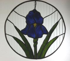 stained glass iris