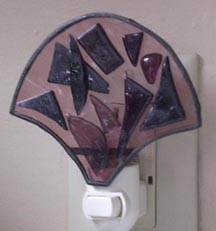 purple night light