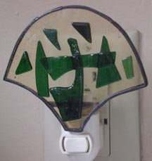 green night light