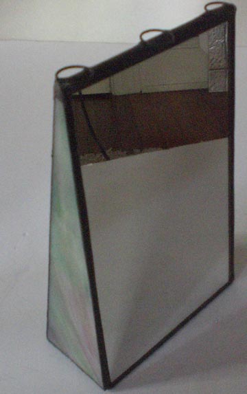 stained glass mirror
