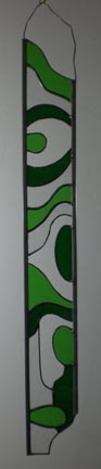 green stained glass