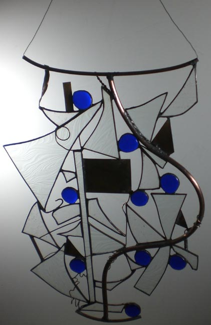 abstract with cobalt