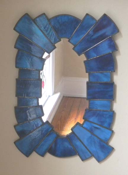 blue mirror
